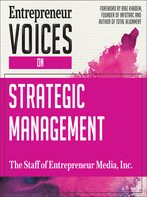 Title details for Entrepreneur Voices on Strategic Management by The Staff of Entrepreneur Media - Available